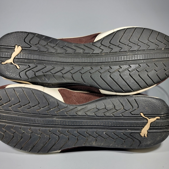 Vintage Puma Speed Cat Racing Driving Shoes Brown/White Suede Mens Size 6 EU 38 - Picture 8 of 15